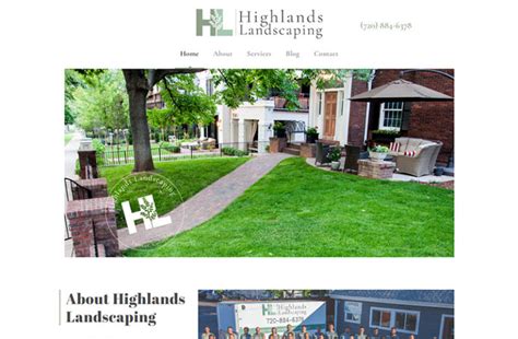 25 Landscaper Website Design Examples for Inspiration