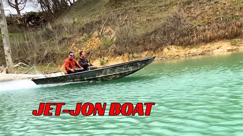 TESTING THE JET JON BOAT - We Drag Raced - YouTube