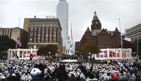 Dallas honors JFK — and itself