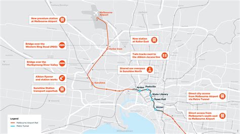 Melbourne Airport Rail overview - Victoria’s Big Build