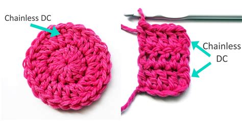 Chainless Starting Double Crochet (DC) | Crochet Arcade