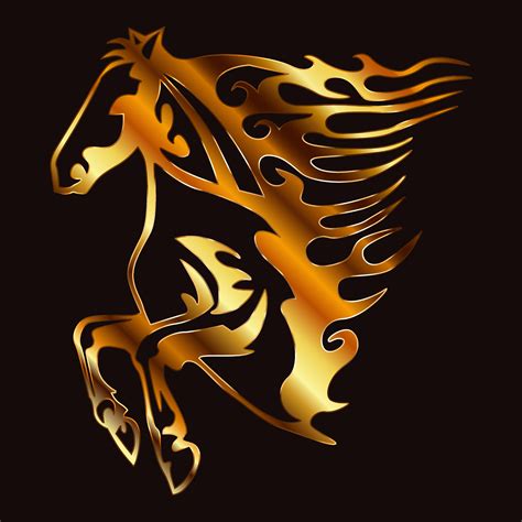 flaming horse clipart 10 free Cliparts | Download images on Clipground 2023