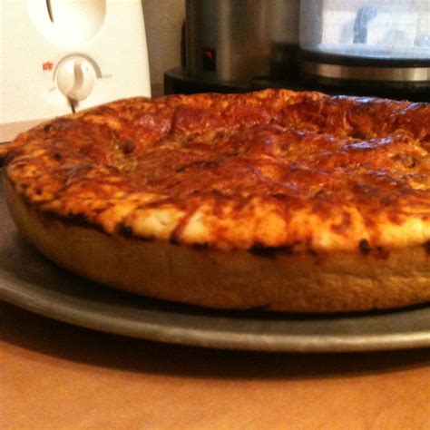 Deep-Dish Cast Iron Pizza Recipe | Allrecipes