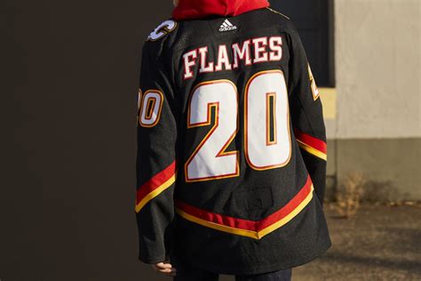 Flames unveil new "reverse retro" jersey they'll wear next season | Offside