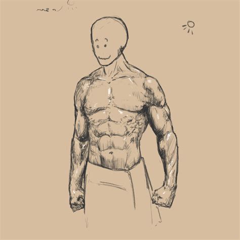 Body anatomy - Male alexrivasv - Illustrations ART street