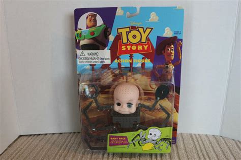 Toy Story Disney Pixar Baby Face W/ Blinking Eye & Pull Back Action 1995 NEW | #1981080948