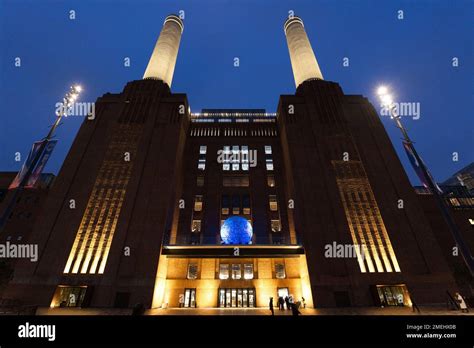 Battersea Power Station Light Festival 2023 Stock Photo - Alamy