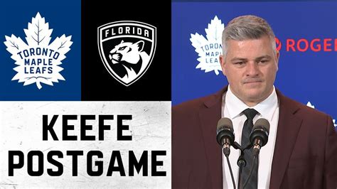 Sheldon Keefe | Post Game | Toronto Maple Leafs