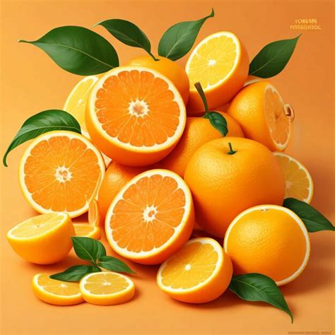 Premium AI Image | Vitamin C Orange Image