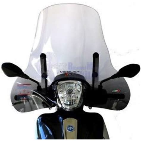 Windshield, Piaggio Liberty Tall Clear - Vespa Toronto West