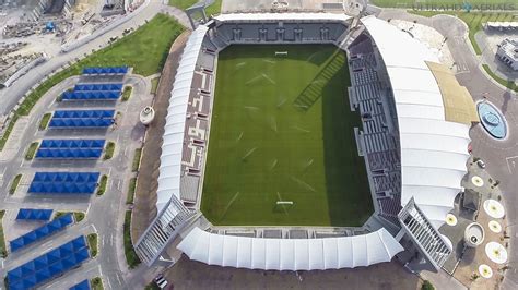 Abdullah bin Khalifa Stadium (Doha, Qatar) | Soccer stadium, Stadium, Architecture