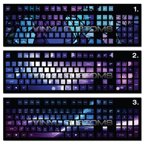 Mechanical Keyboard Vinyl Decal Kit Cherry MX Keycaps PC Vinyl | Etsy