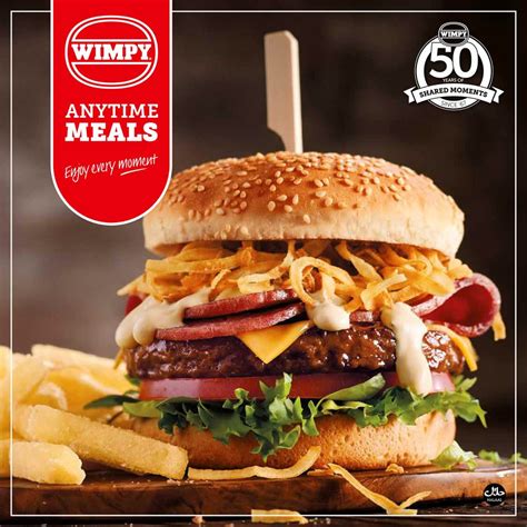 Wimpy Menu Prices & Specials