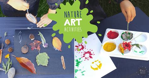 8 Fun Nature Art Activities your Kids Will Love