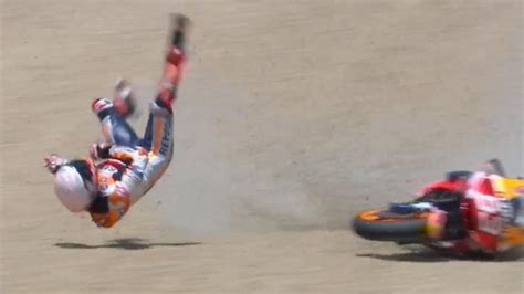 Moto GP 2020: Marc Marquez crash video, injury, Fabio Quartararo wins ...