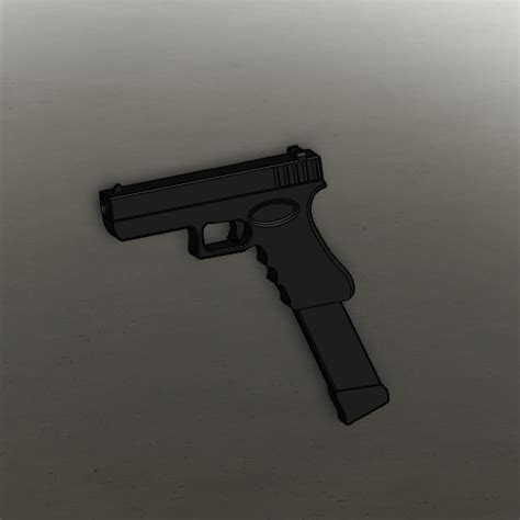 STL file glock 17 extendo 🔫 ・Model to download and 3D print・Cults