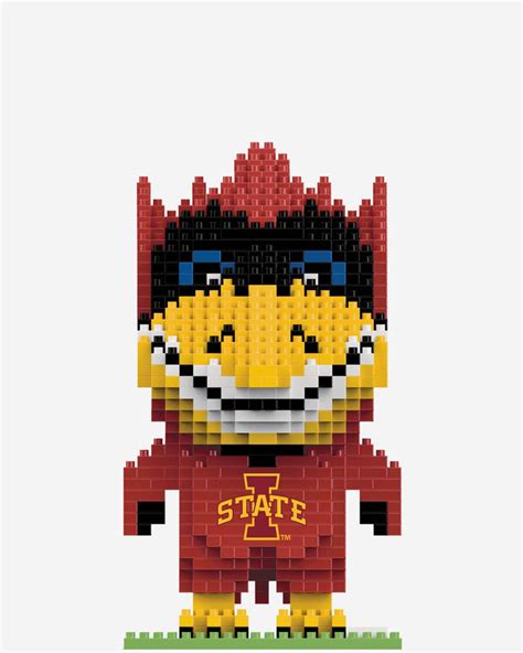 Cy The Cardinal Iowa State Cyclones BRXLZ Mascot FOCO