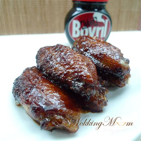 Let's get Wokking!: Sweet Bovril Winglets 保卫尔烤鸡翼 | Singapore Food Blog ...