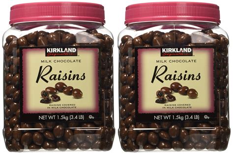 Kirkland Signature Milk Chocolate, Raisins, 54 Ounce x 2 (Pack of 2) - Buy Online in UAE ...