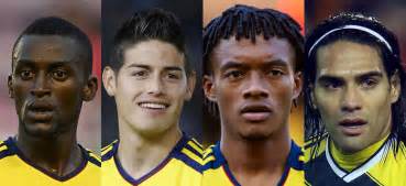 4 Colombia soccer players among the world's best in 2014