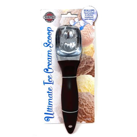 NORPRO Ultimate Ice Cream Scoop with Scallops - Kitchen Therapy