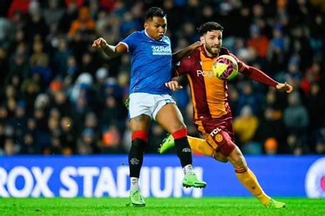 Rangers v Motherwell: Teams are revealed ahead of the big Premiership ...