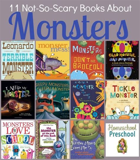 15 Marvelous Monster Books for Preschoolers | Preschool books ...