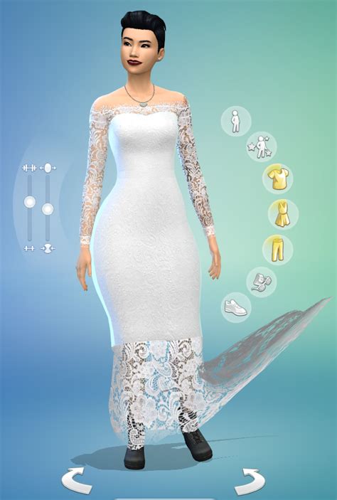 CC Dress Clipping into Hands when sim is sitting (SOLVED) | Sims 4 Studio