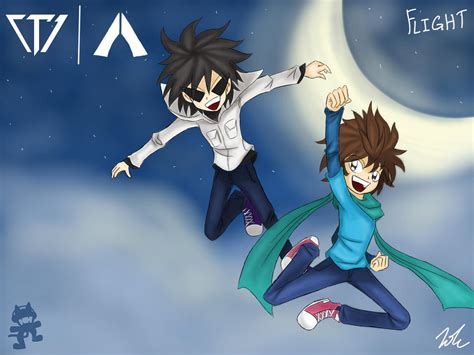 Tristam and Braken:Flight by ExothermicEX on DeviantArt