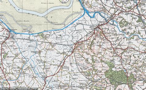 Historic Ordnance Survey Map of Helsby, 1924 - Francis Frith