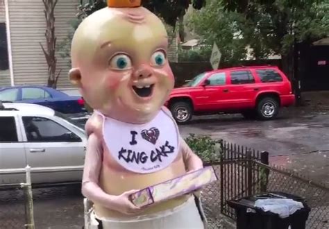 The New Orleans Pelicans’ King Cake Baby Mascot Is The Worst Thing On ...