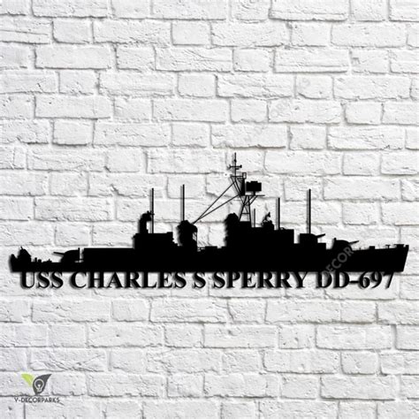 Uss Dale Dd-290 Navy Ship Metal Art, Custom Us Navy Ship Metal Sign, Navy Ships Silhouette Metal ...