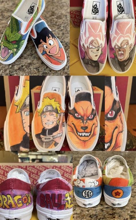 Custom anime slip on vans : r/AnimeCommission