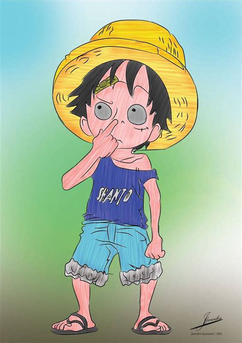 One Piece Manga Series(Monkey D.Luffy) by Jeewika on DeviantArt