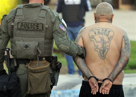 22 Vagos motorcycle gang members arrested in raids across Southern California