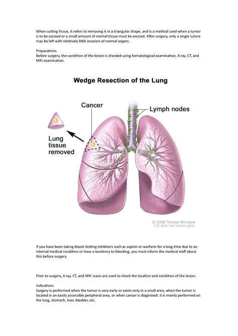 Wedge-resection-1 - Notes - When cutting tissue, it refers to removing it in a triangular shape ...