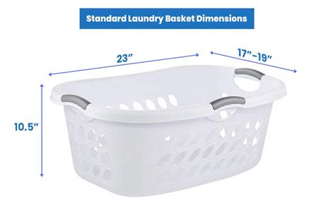 Laundry Basket Dimensions (Best Sizes to Use) - Designing Idea