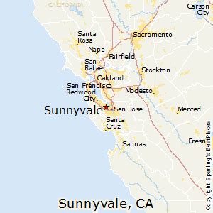 Map Of Sunnyvale Ca | Map Of The World