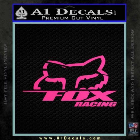 Pink Fox Racing Logo - LogoDix