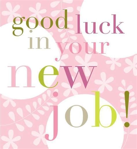 Novelty Good Luck In Your Job (Pink) 12 Stand Up Edible Image Cake ...