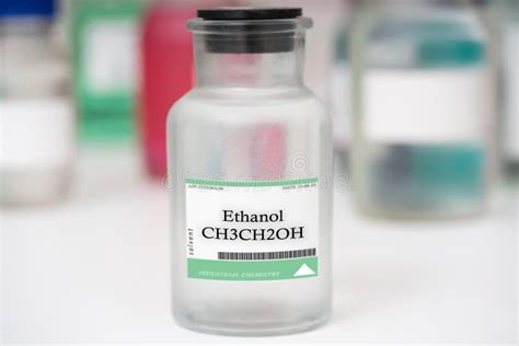 Ethanol CH3CH2OH stock image. Image of chemocal, science - 277039589