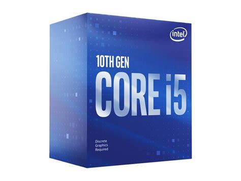 Intel Core i5-10400F - Core i5 10th Gen Comet Lake 6-Core 2.9 GHz LGA ...