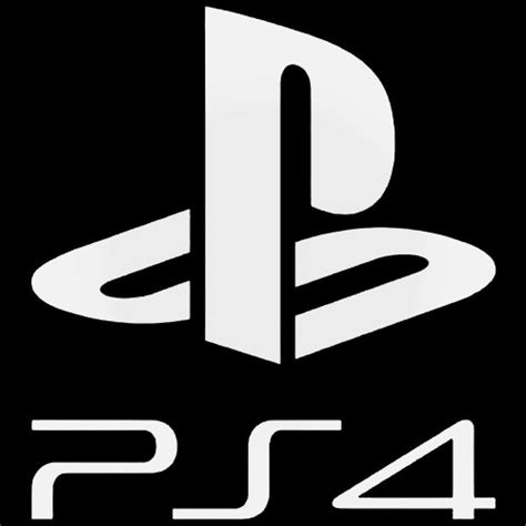 Ps4 Playstation 4 V2 Logo Decal Sticker