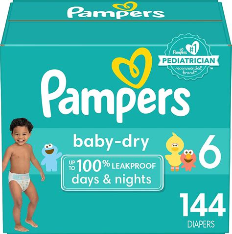 Snapklik.com : Pampers Baby Dry Diapers - Size 6, One Month Supply