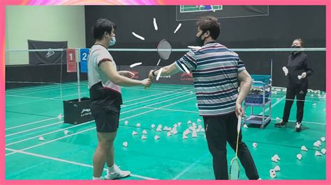 BADMINTON SMASH improvement training - YouTube