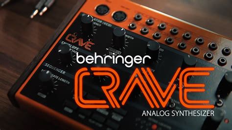 Behringer intros Crave analog semi-modular synthesizer at NAMM