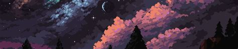 6880x1440 Resolution Stargazing HD Pixel Art 6880x1440 Resolution ...