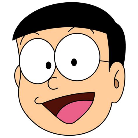 Nobita Face Coloring Page From Doraemon - Drawing Gallery