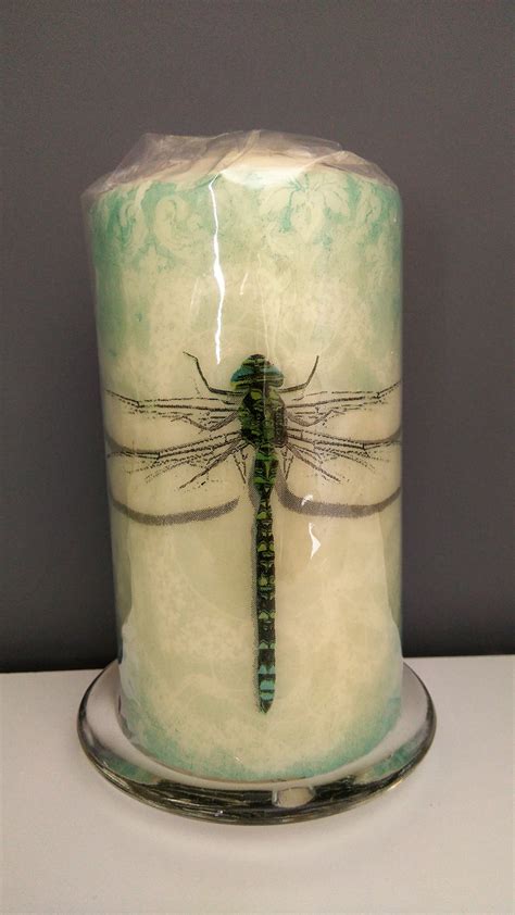 Dragonfly Decorative Candle Dragonfly Lover Gifts Unscented - Etsy