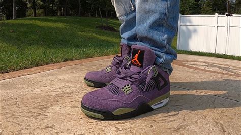 Air Jordan 4 - Canyon Purple - On Foot Look - Love Or Hate Them ...